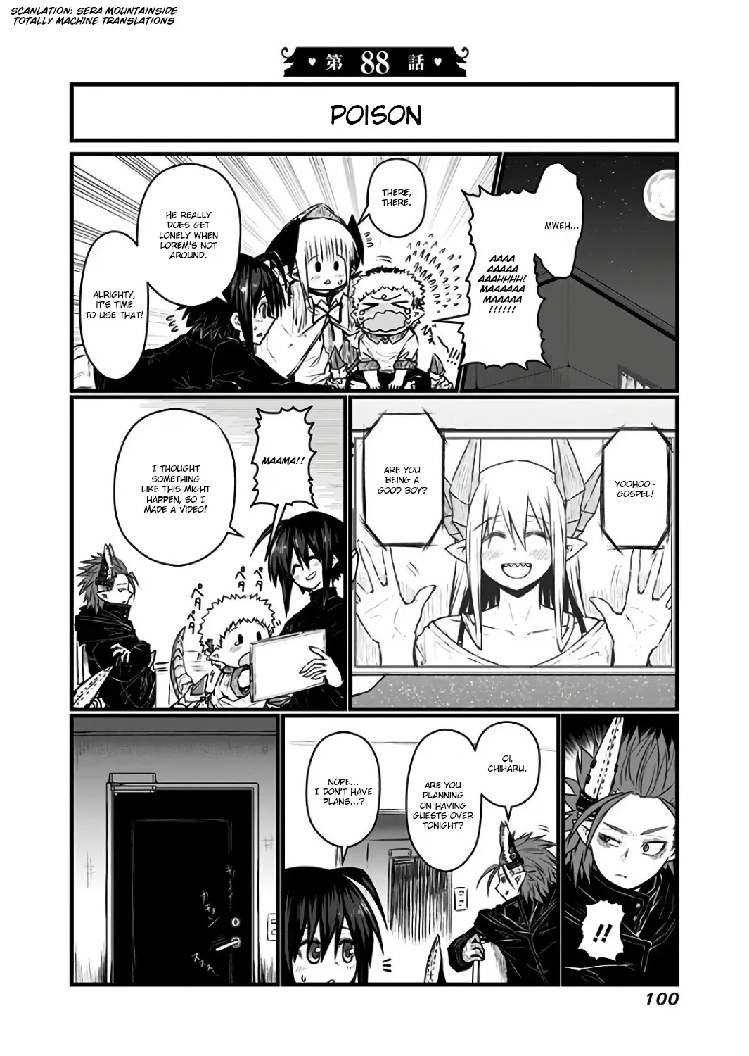 Musuko ga Kawaikute Shikataganai Mazoku no Hahaoya Chapter 88 page 1 - MangaKakalot