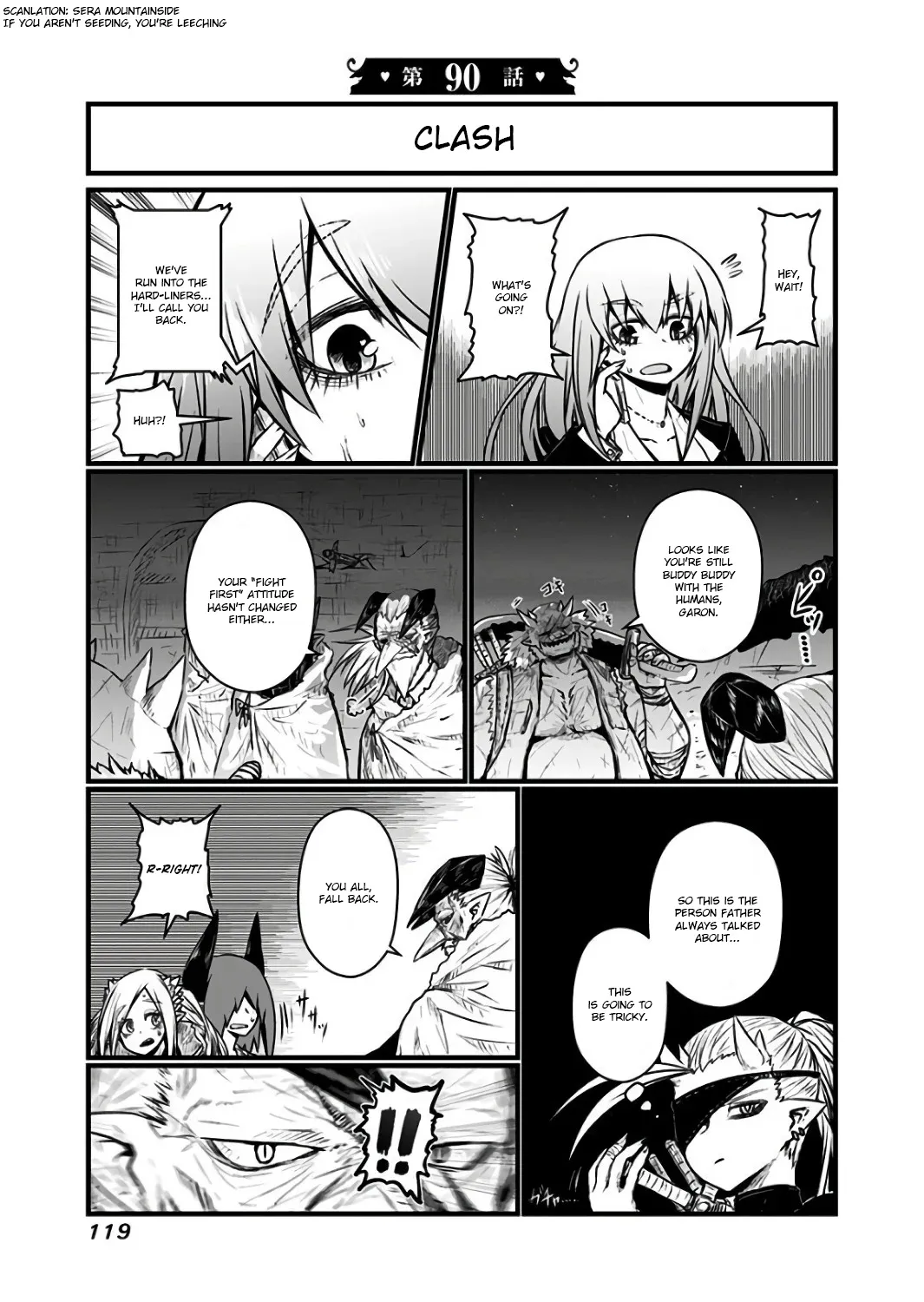 Musuko ga Kawaikute Shikataganai Mazoku no Hahaoya Chapter 90 page 1 - MangaKakalot