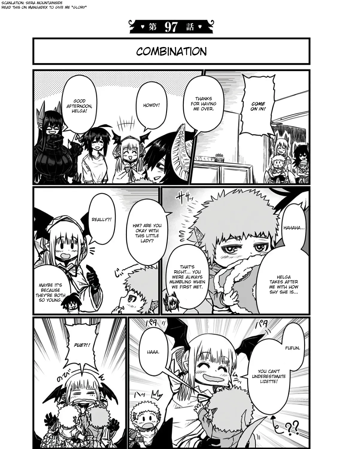 Musuko ga Kawaikute Shikataganai Mazoku no Hahaoya Chapter 97 page 1 - MangaKakalot