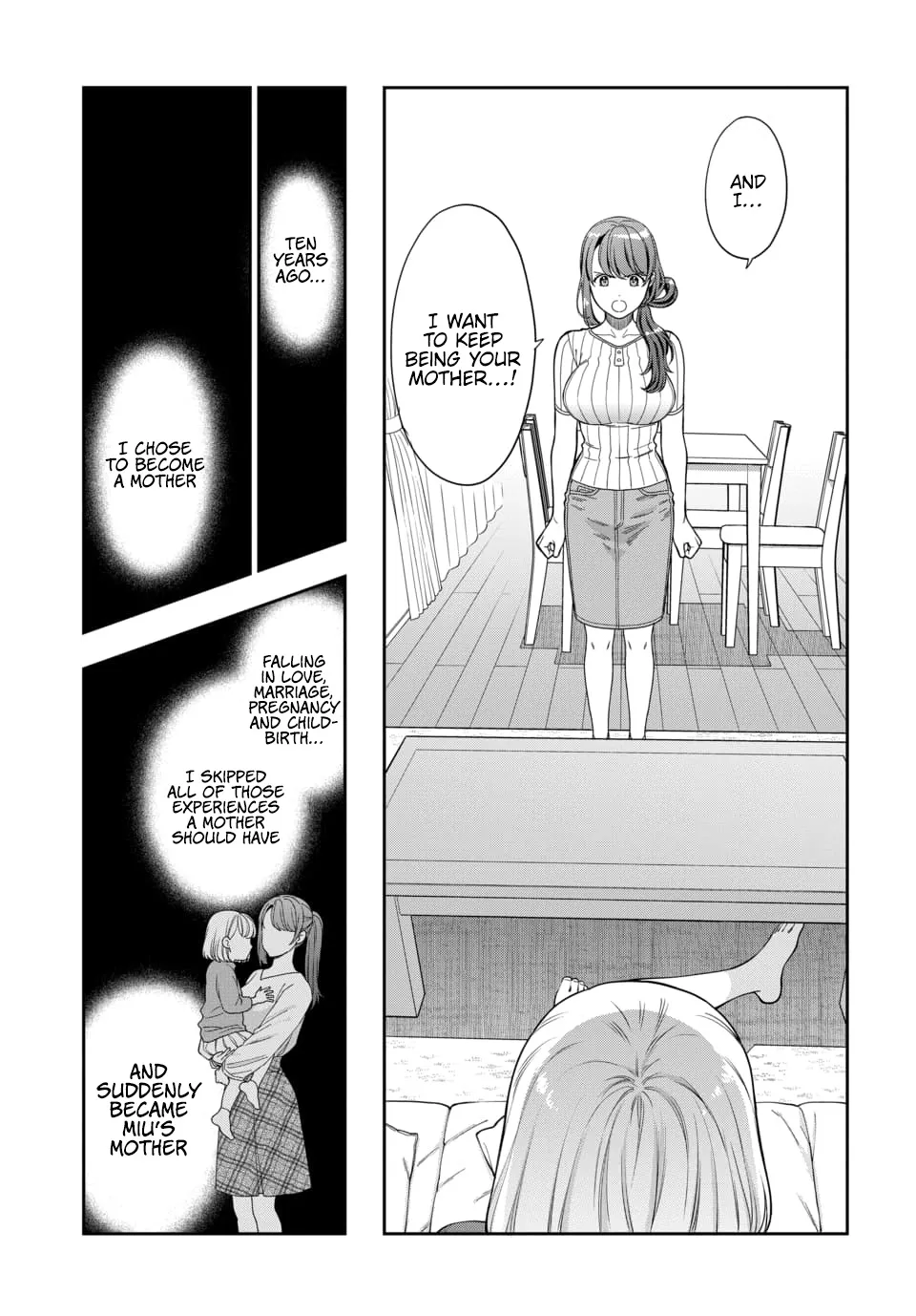 Musume Janakute, Watashi (Mama) ga Suki Nano!? Chapter 20.1 page 9 - MangaNato