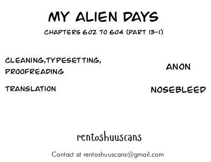 My Alien Days Webcomic Chapter 604 page 2 - MangaKakalot