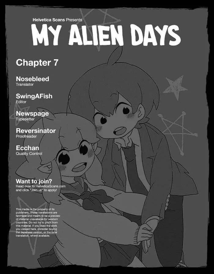 My Alien Days Webcomic Chapter 7 page 1 - MangaKakalot