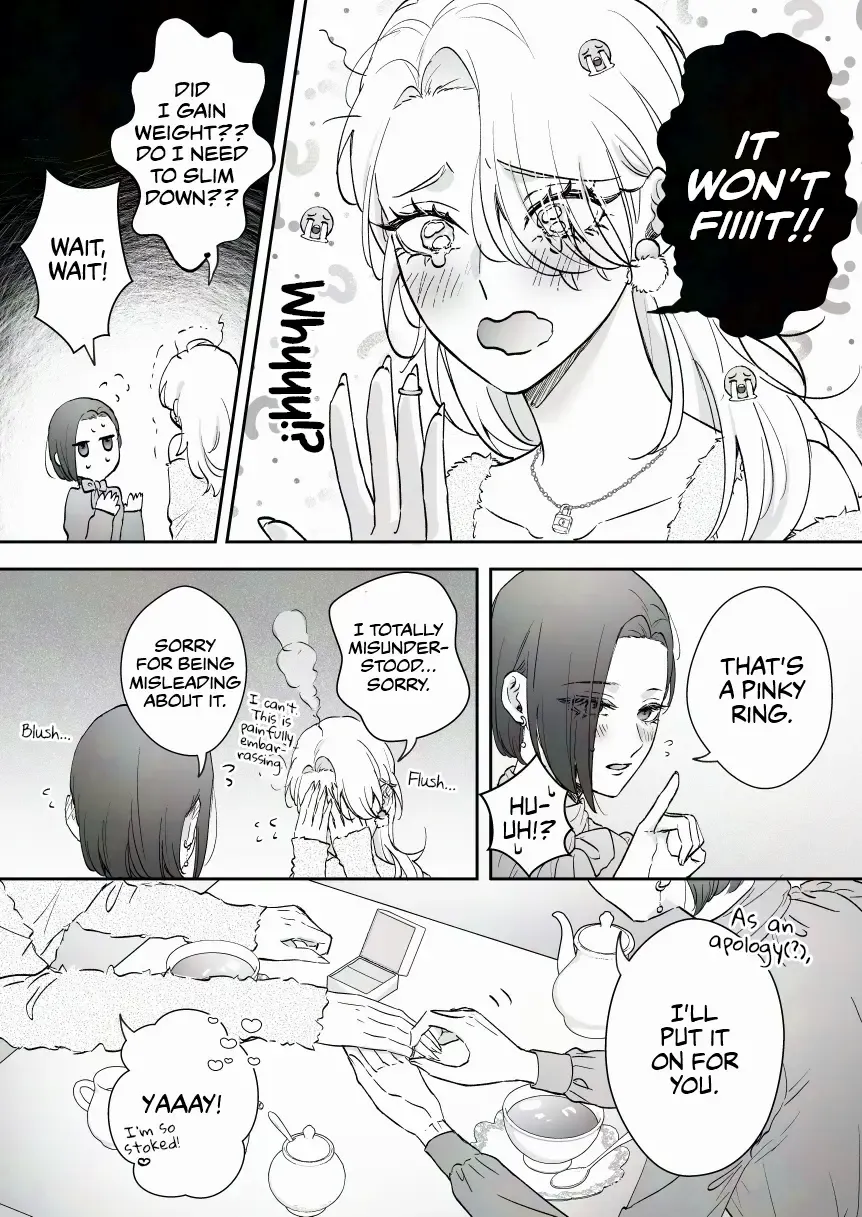 My Angel Childhood Friend was a Gal When We Met Again Chapter 56 page 3 - MangaKakalot