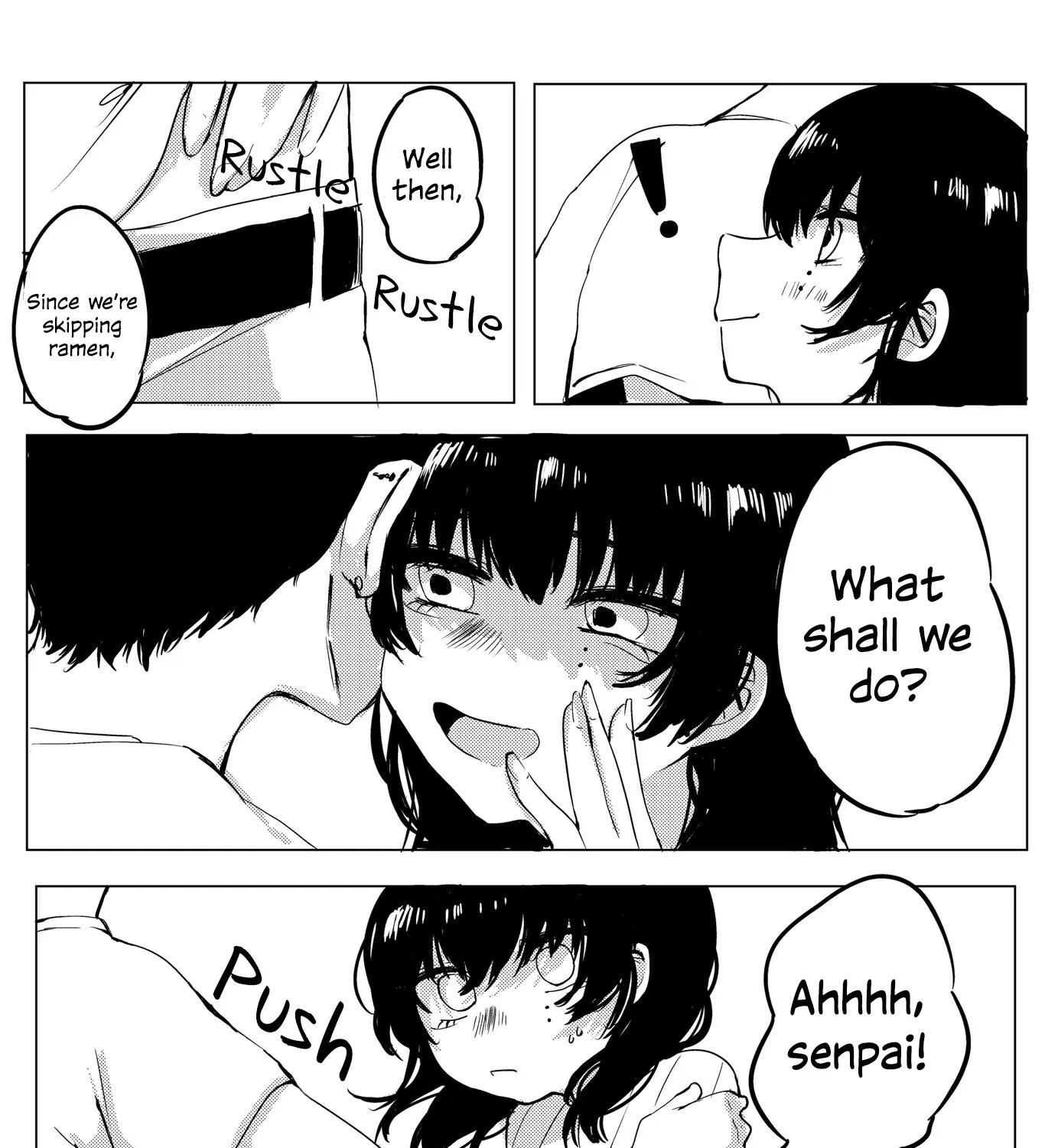 My Black Haired Senpai Wants to Mess With Me But... Chapter 2 page 5 - MangaKakalot