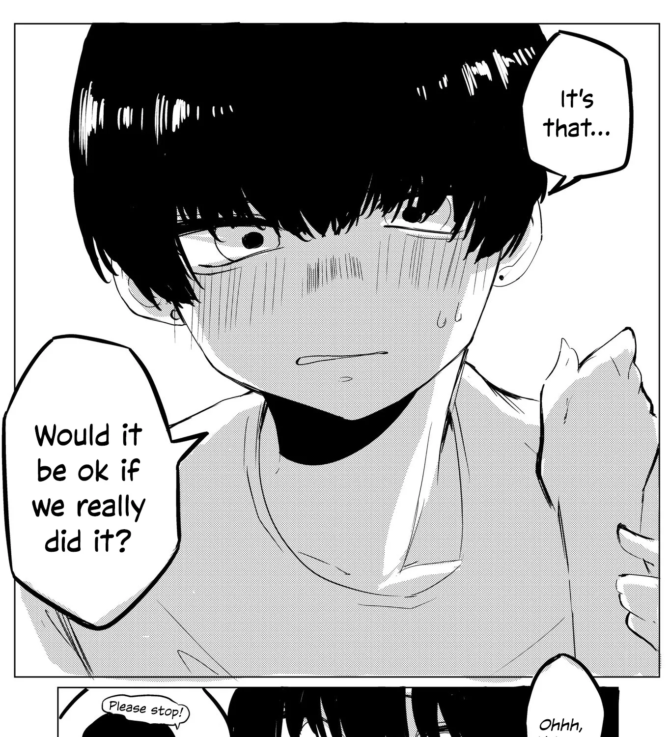 My Black Haired Senpai Wants to Mess With Me But... Chapter 2 page 7 - MangaKakalot