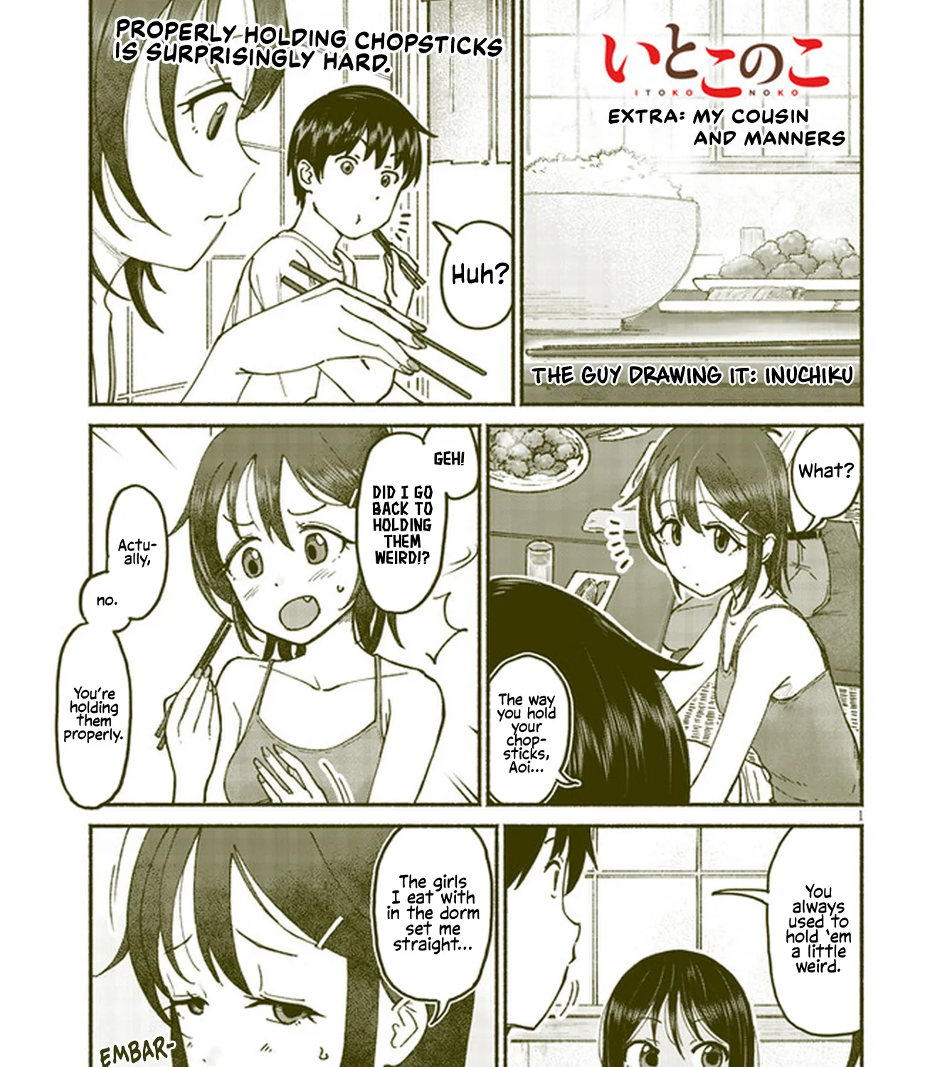 My Cousin Chapter 11.5 page 1 - MangaNato