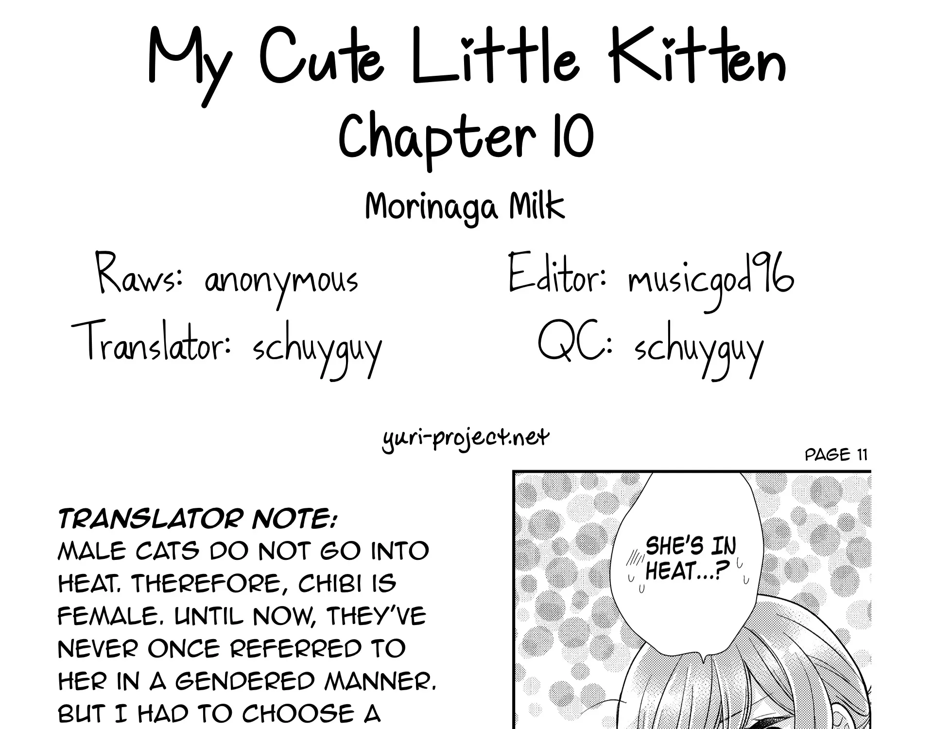 My Cute Little Kitten Chapter 10 page 36 - MangaNato