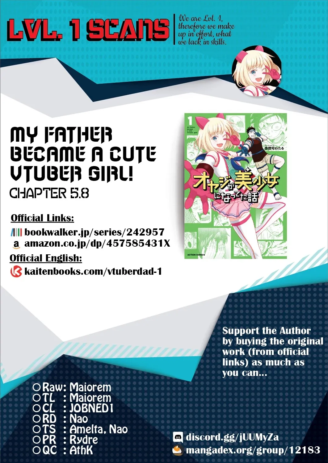 My Father Became A Cute Vtuber Girl! - Page 8