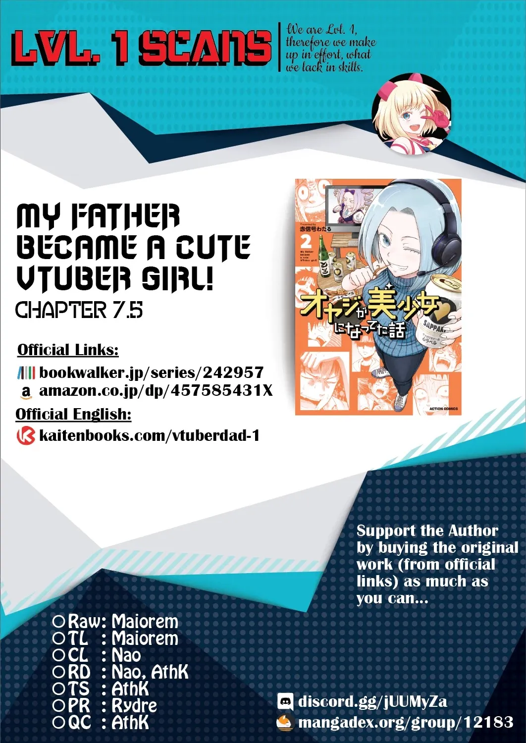 My Father Became A Cute Vtuber Girl! - Page 8