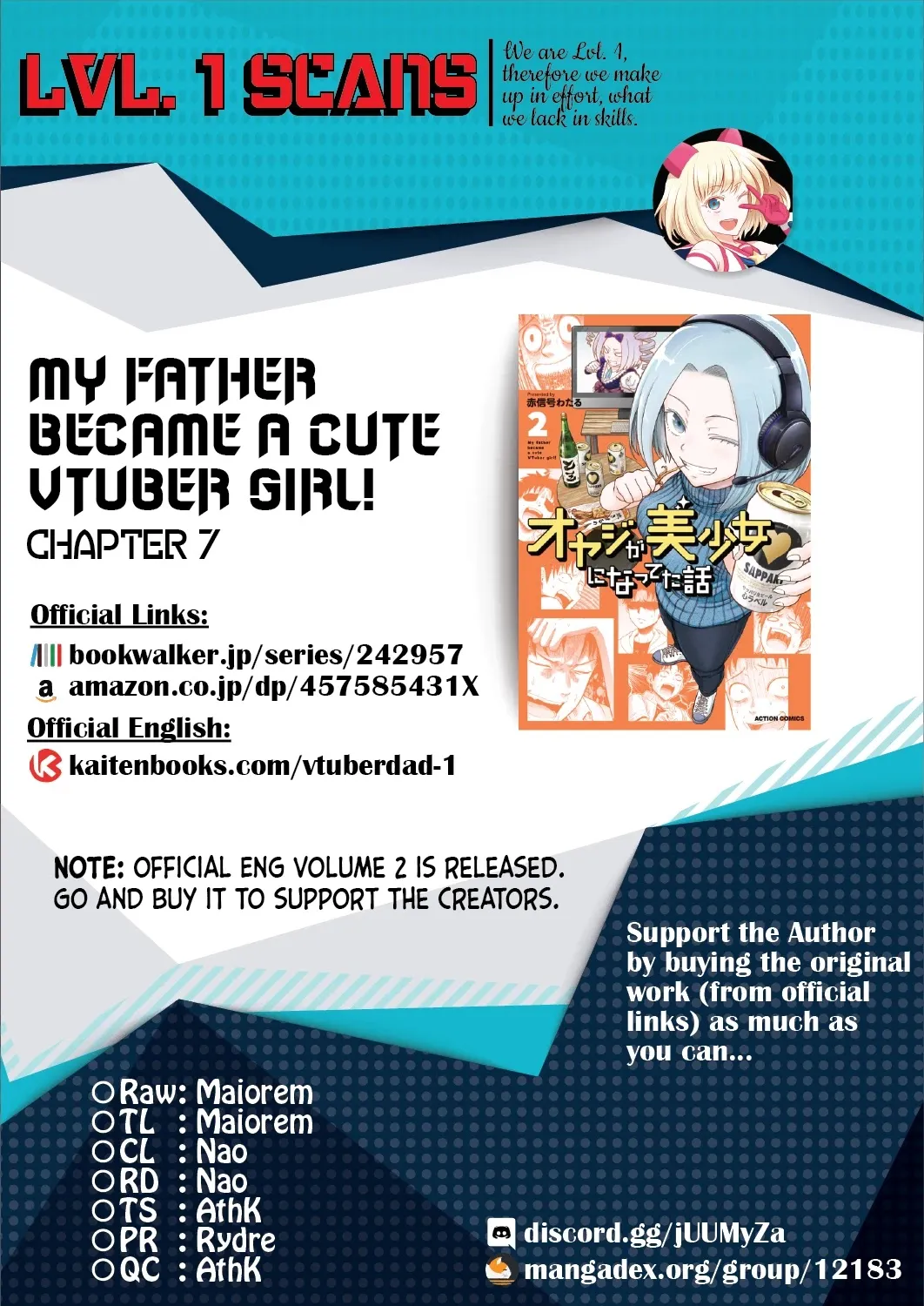 My Father Became A Cute Vtuber Girl! - Page 14