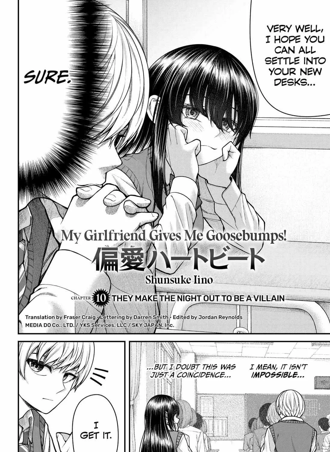 My Girlfriend Gives Me Goosebumps! Chapter 10 page 4 - MangaKakalot