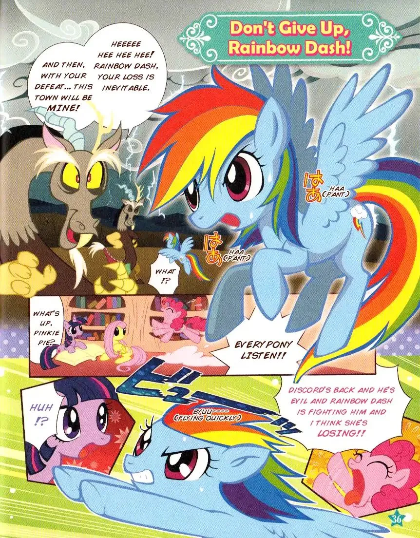 My Little Pony Comics & Quiz Chapter 7 page 1 - MangaKakalot