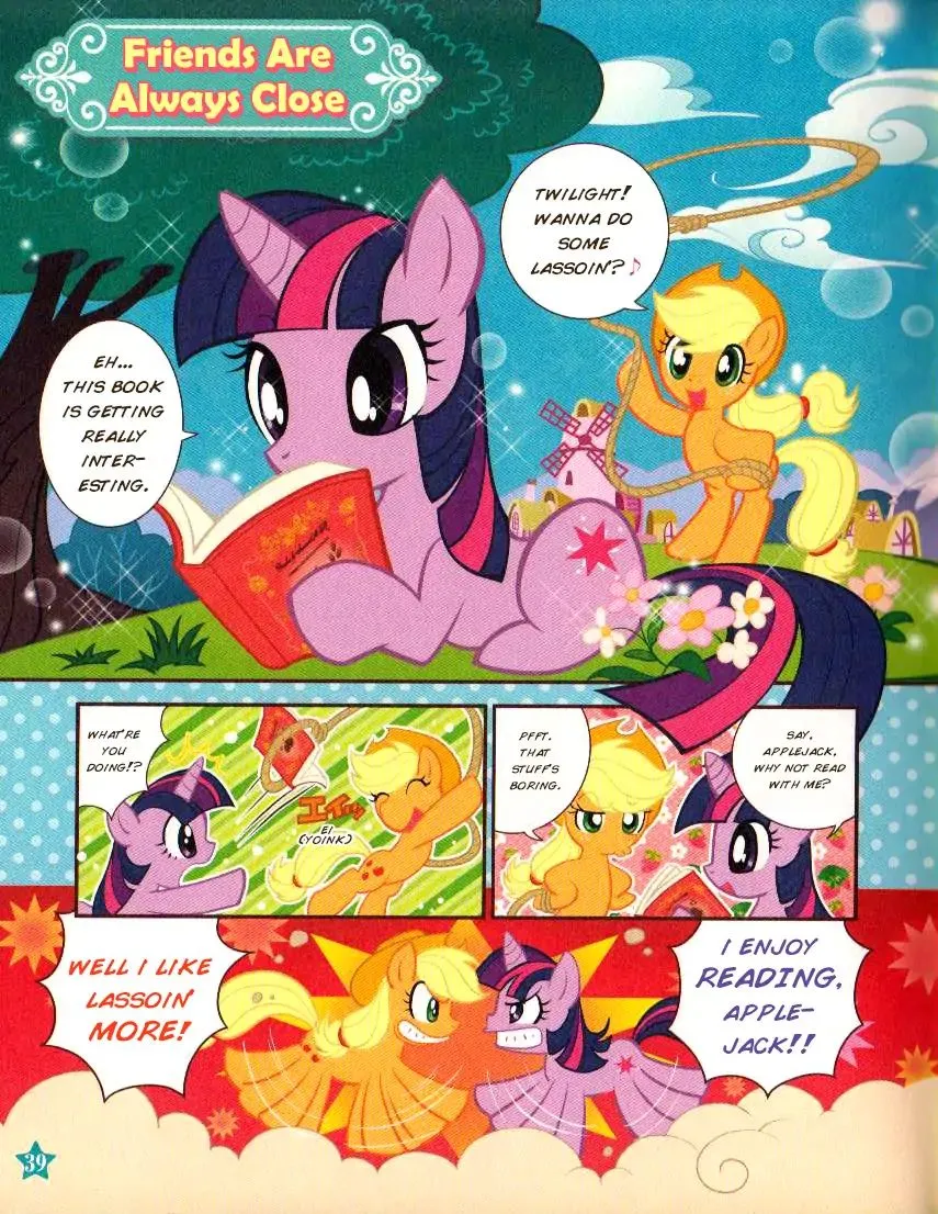 My Little Pony Comics & Quiz Chapter 8 page 1 - MangaKakalot