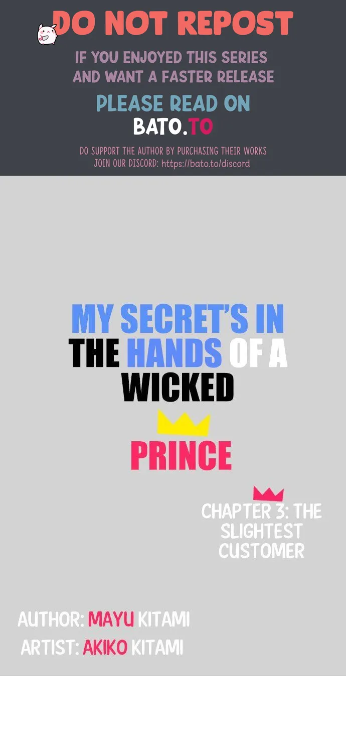 My Secret’s in the Hands of a Wicked Prince Chapter 5 page 1 - MangaNato