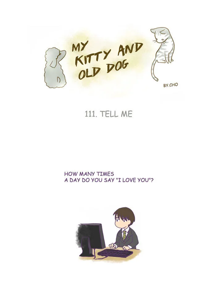 My Young Cat And My Old Dog Chapter 111 page 1 - MangaKakalot