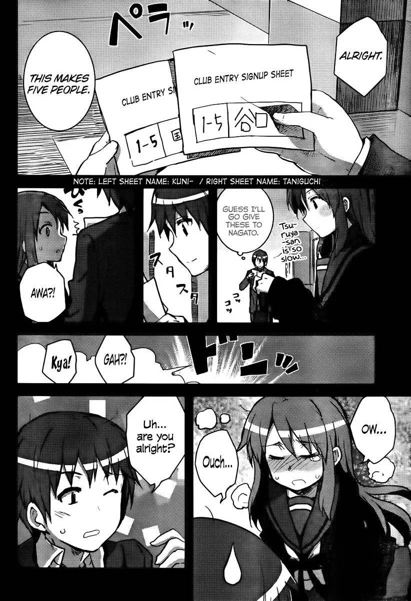 Nagato Yuki-chan no Shoushitsu Chapter 17 page 8 - MangaNato