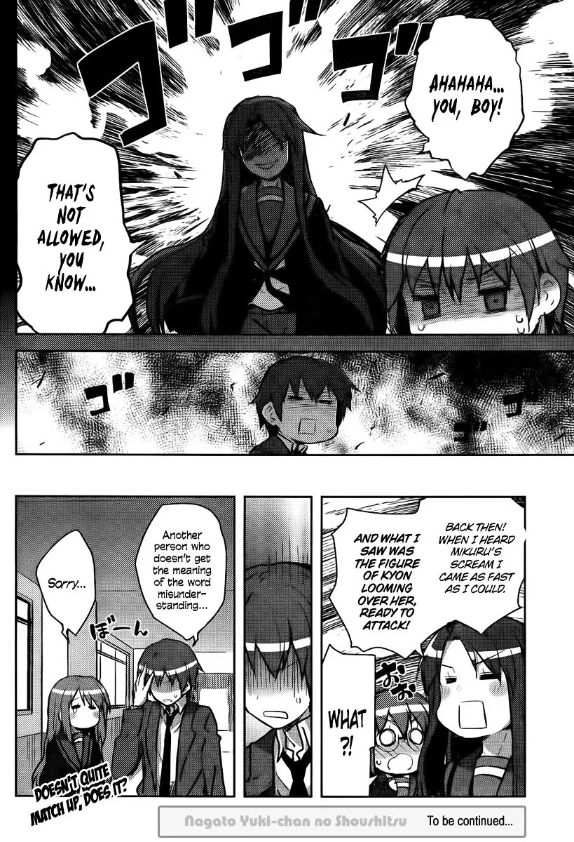 Nagato Yuki-chan no Shoushitsu Chapter 17 page 10 - MangaNato