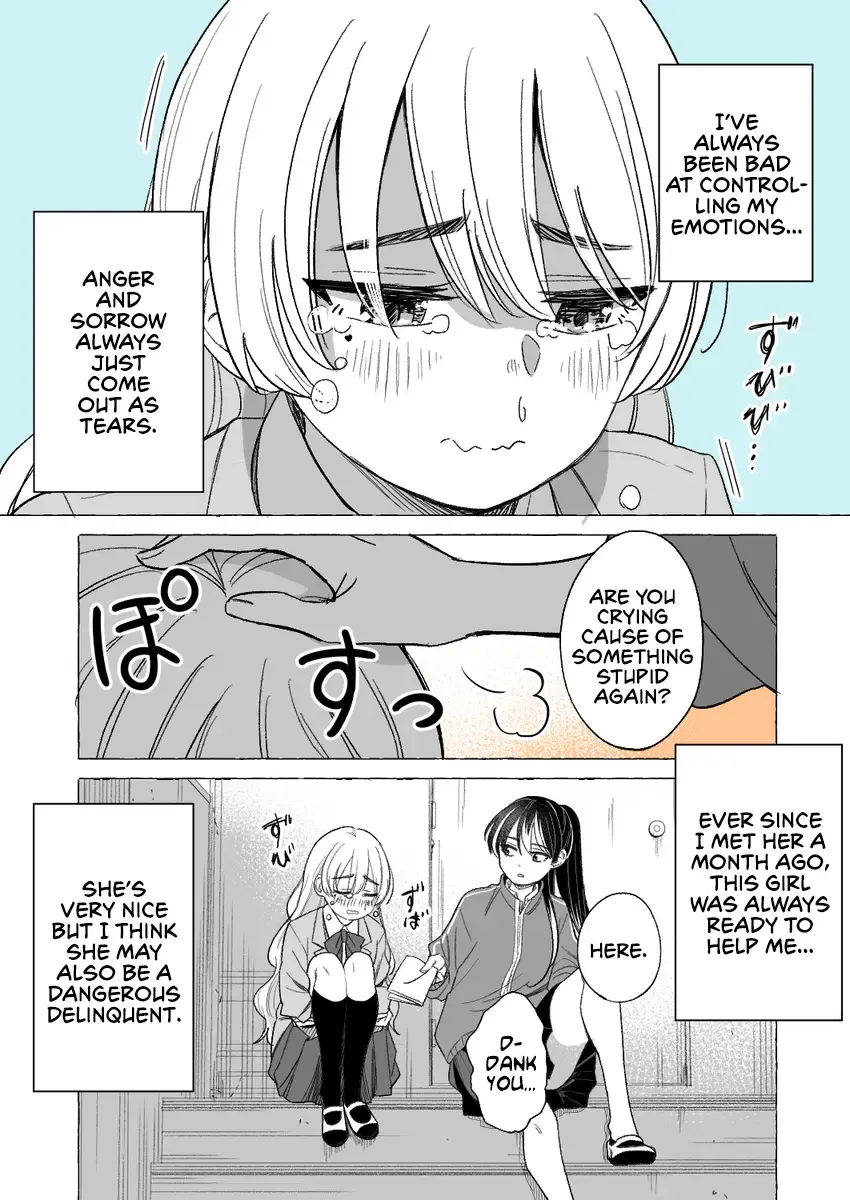 Nakimushi To Kokoa No Yuri Chapter 1 page 1 - MangaNato