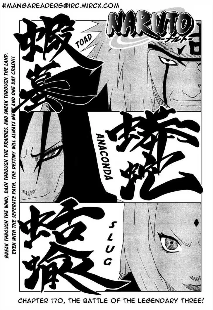 Naruto Chapter 170 page 1 - MangaKakalot