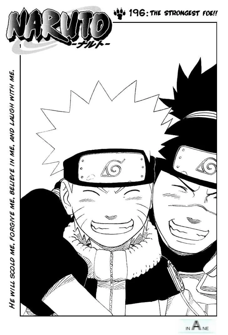 Naruto Chapter 196 page 1 - MangaKakalot