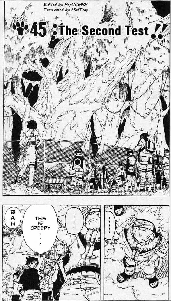 Naruto Chapter 45 page 1 - MangaKakalot