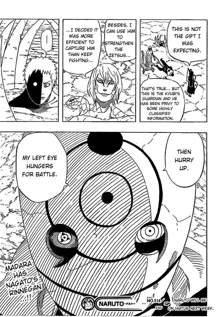 Naruto Chapter 514 page 17 - MangaKakalot