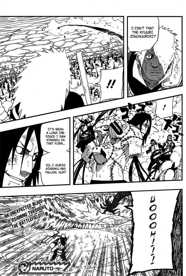 Naruto Chapter 528 page 17 - MangaKakalot