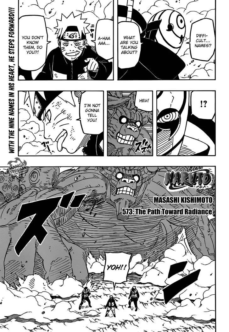 Naruto Chapter 573 page 1 - MangaKakalot