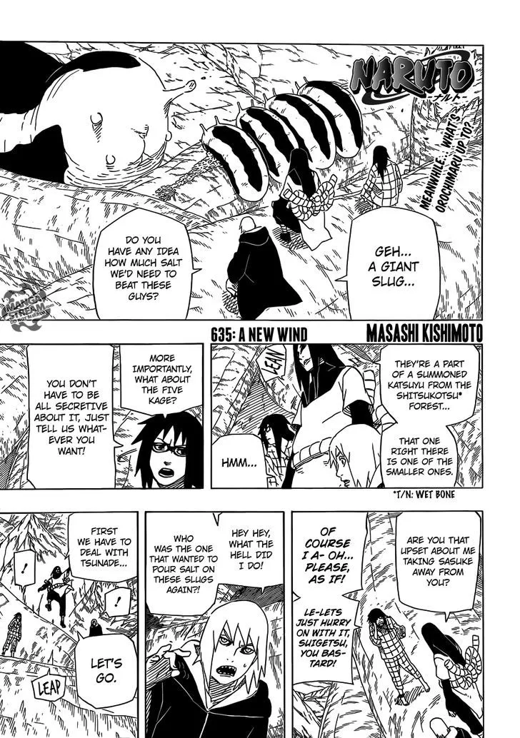 Naruto Chapter 635 page 1 - MangaKakalot