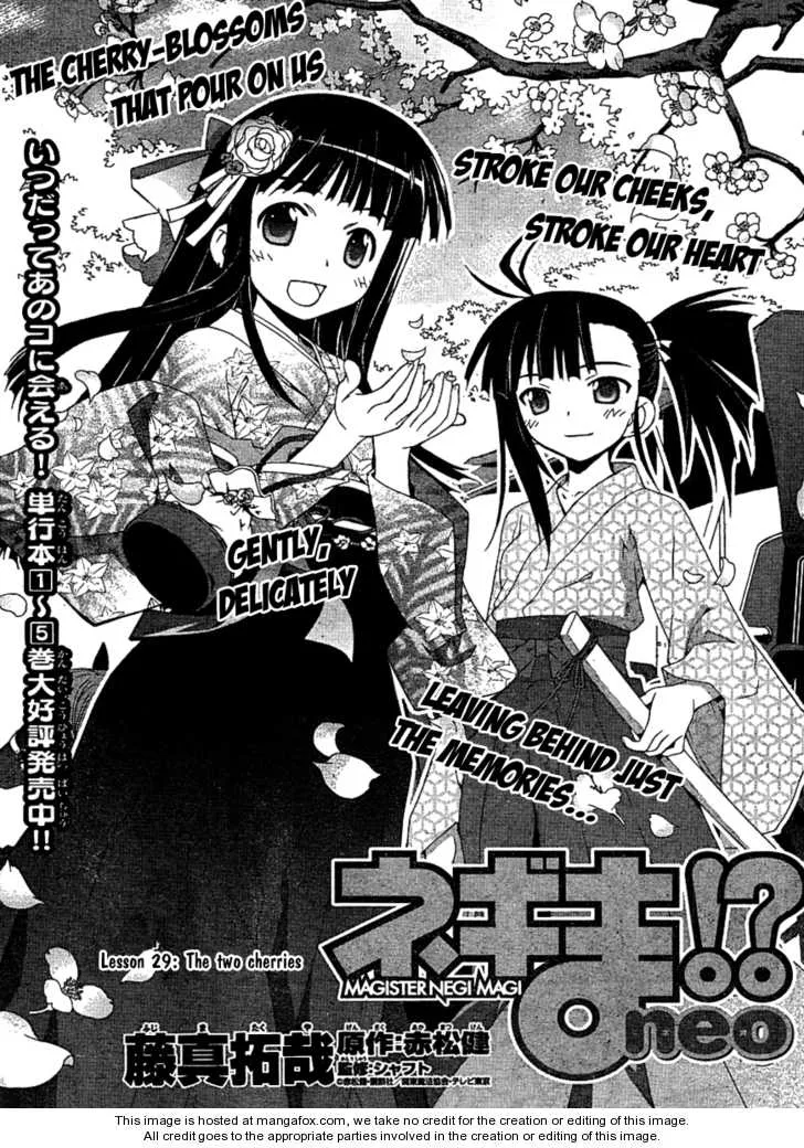 Negima!? Neo Chapter 29 page 1 - MangaKakalot