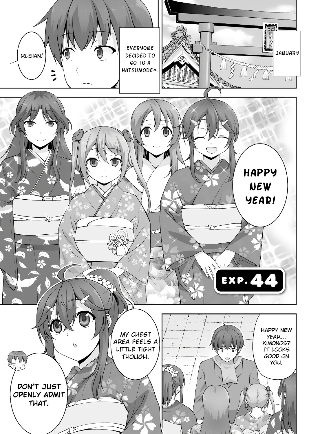 Netoge No Yome Wa Onnanoko Ja Nai To Omotta? Chapter 44 page 1 - MangaNato