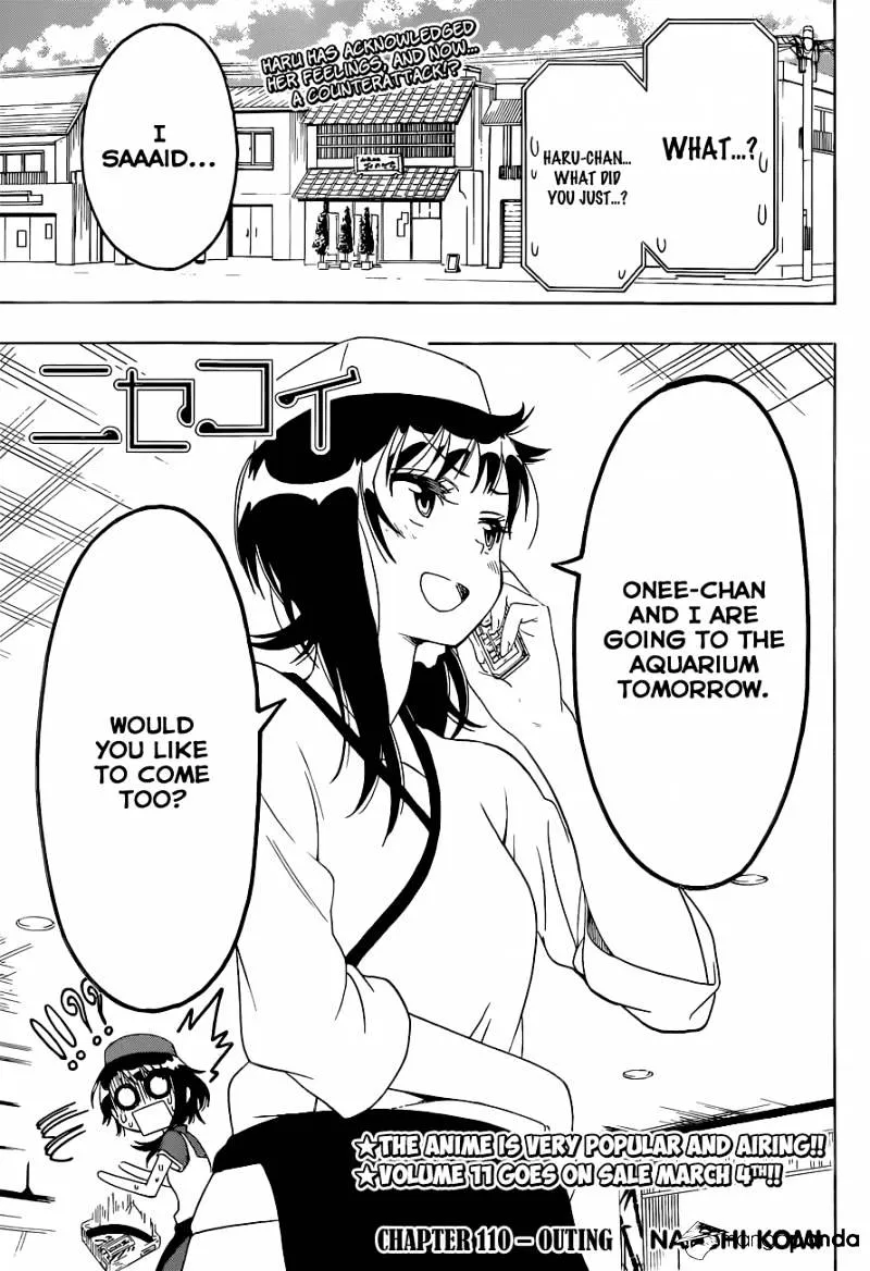 Nisekoi Chapter 110 page 2 - MangaKakalot