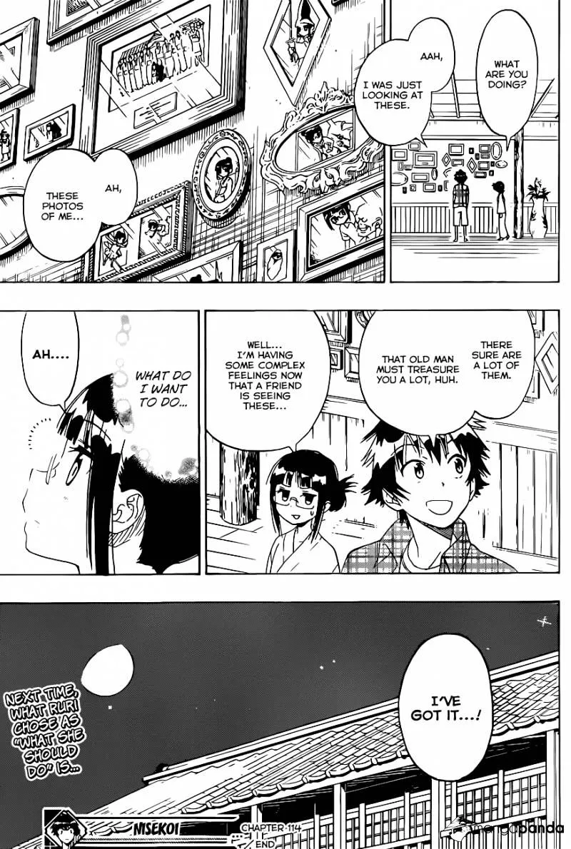 Nisekoi Chapter 114 page 20 - MangaKakalot