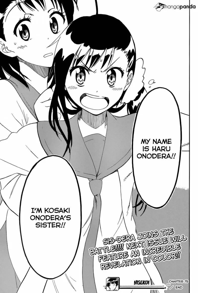 Nisekoi Chapter 75 page 20 - MangaKakalot