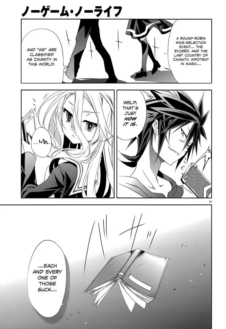 No Game No Life Chapter 5 page 21 - MangaNato