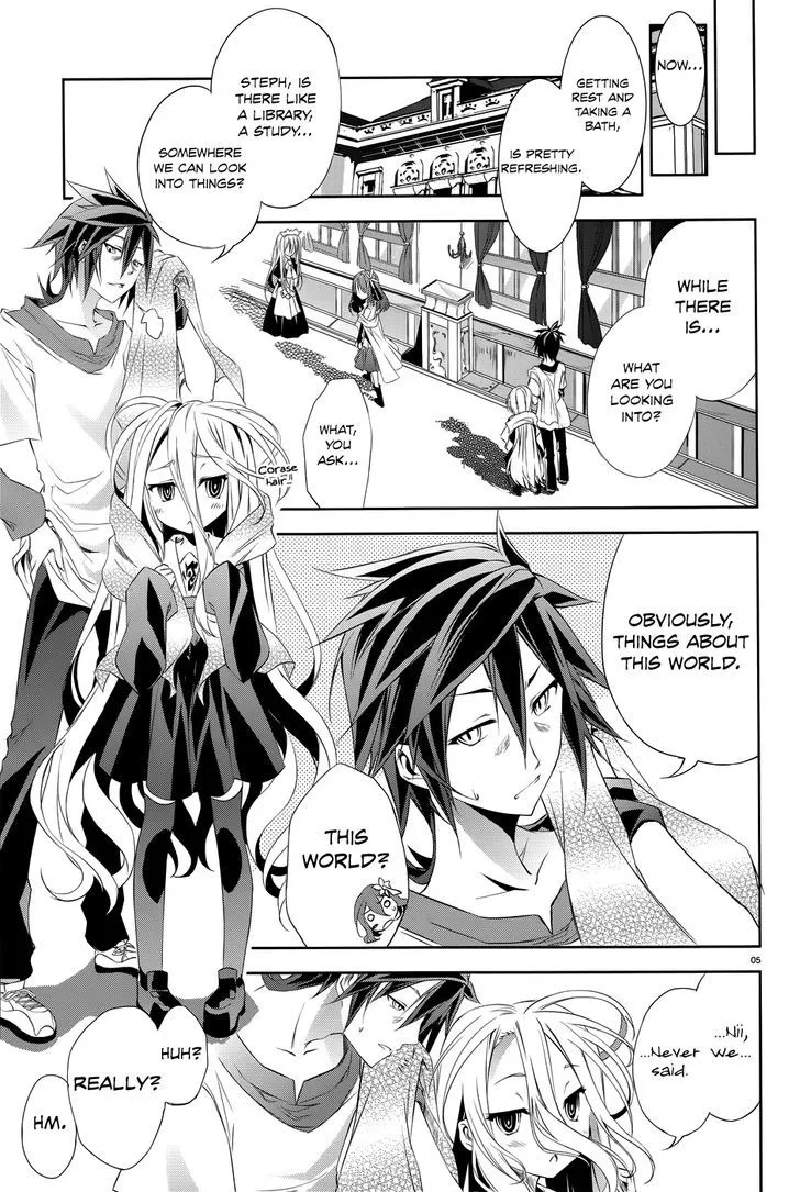 No Game No Life Chapter 5 page 6 - MangaNato