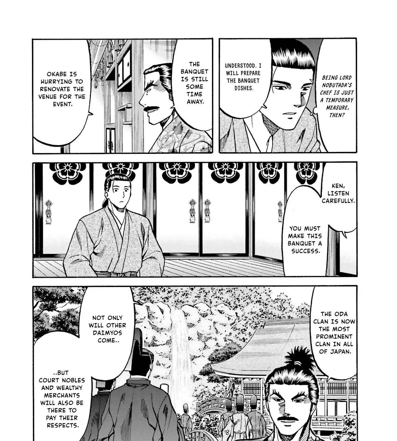 Nobunaga no Chef Chapter 134 page 8 - MangaKakalot