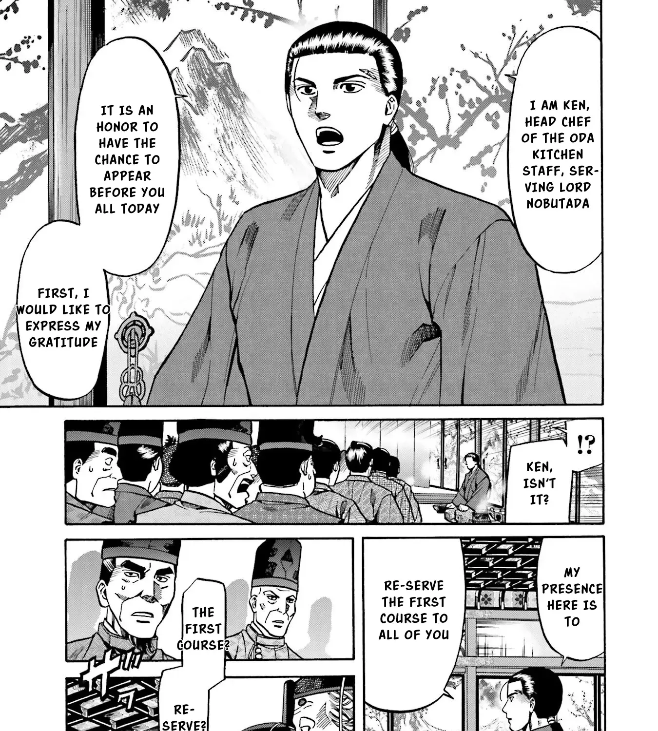 Nobunaga no Chef Chapter 139 page 34 - MangaNato