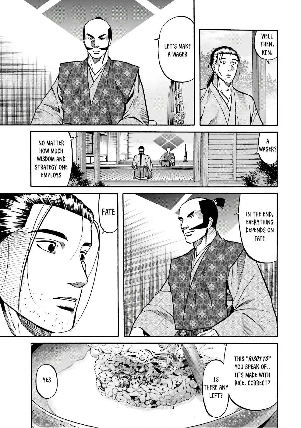 Nobunaga no Chef Chapter 178 page 21 - MangaNato