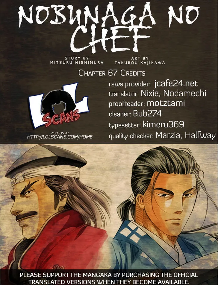 Nobunaga no Chef Chapter 67 page 1 - MangaKakalot