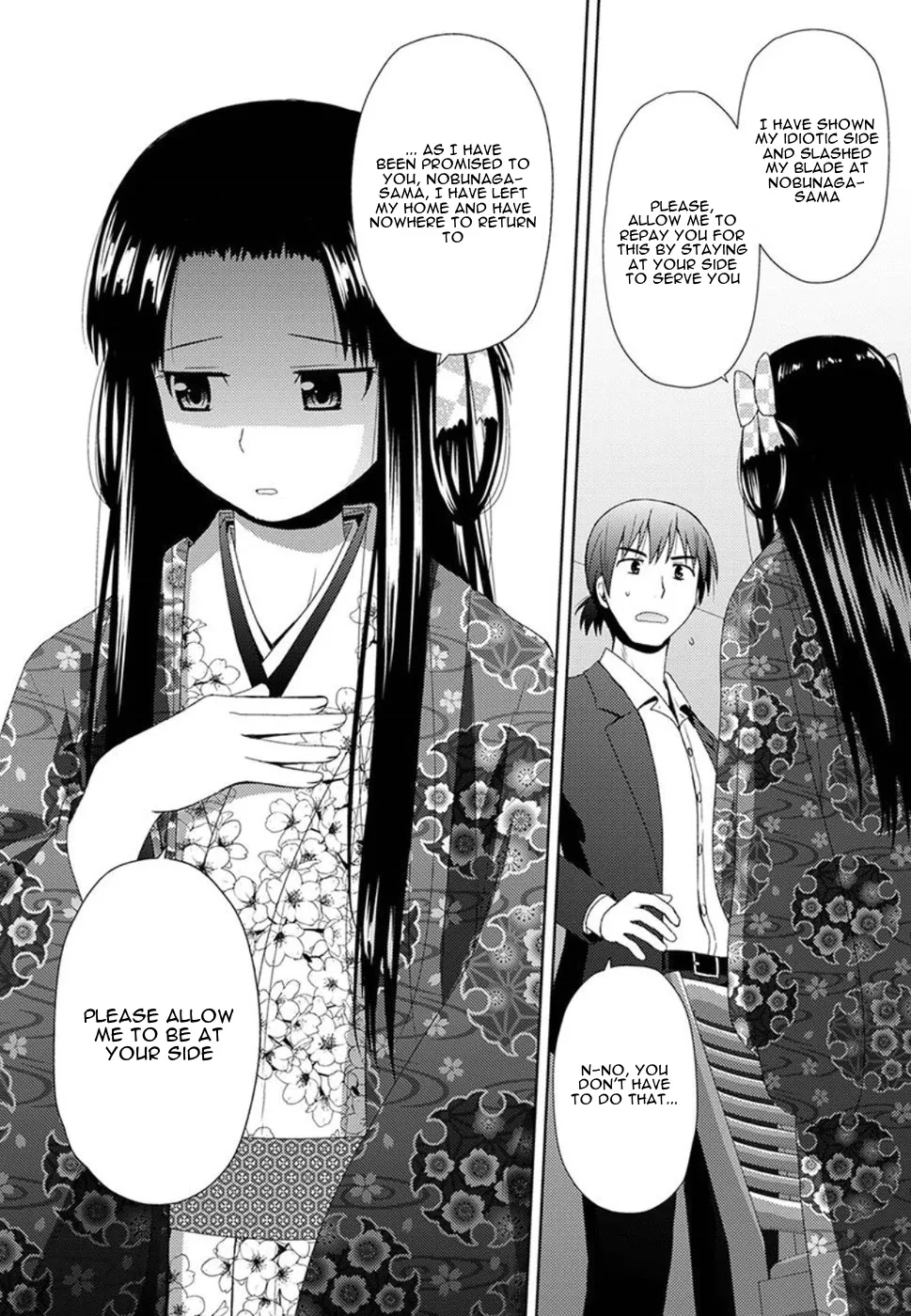 Nobunaga-sensei no Osanazuma Chapter 2 page 27 - MangaNato