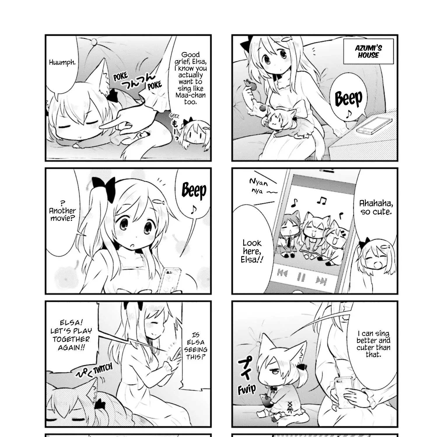 Nyanko Days Chapter 17 page 16 - MangaKakalot