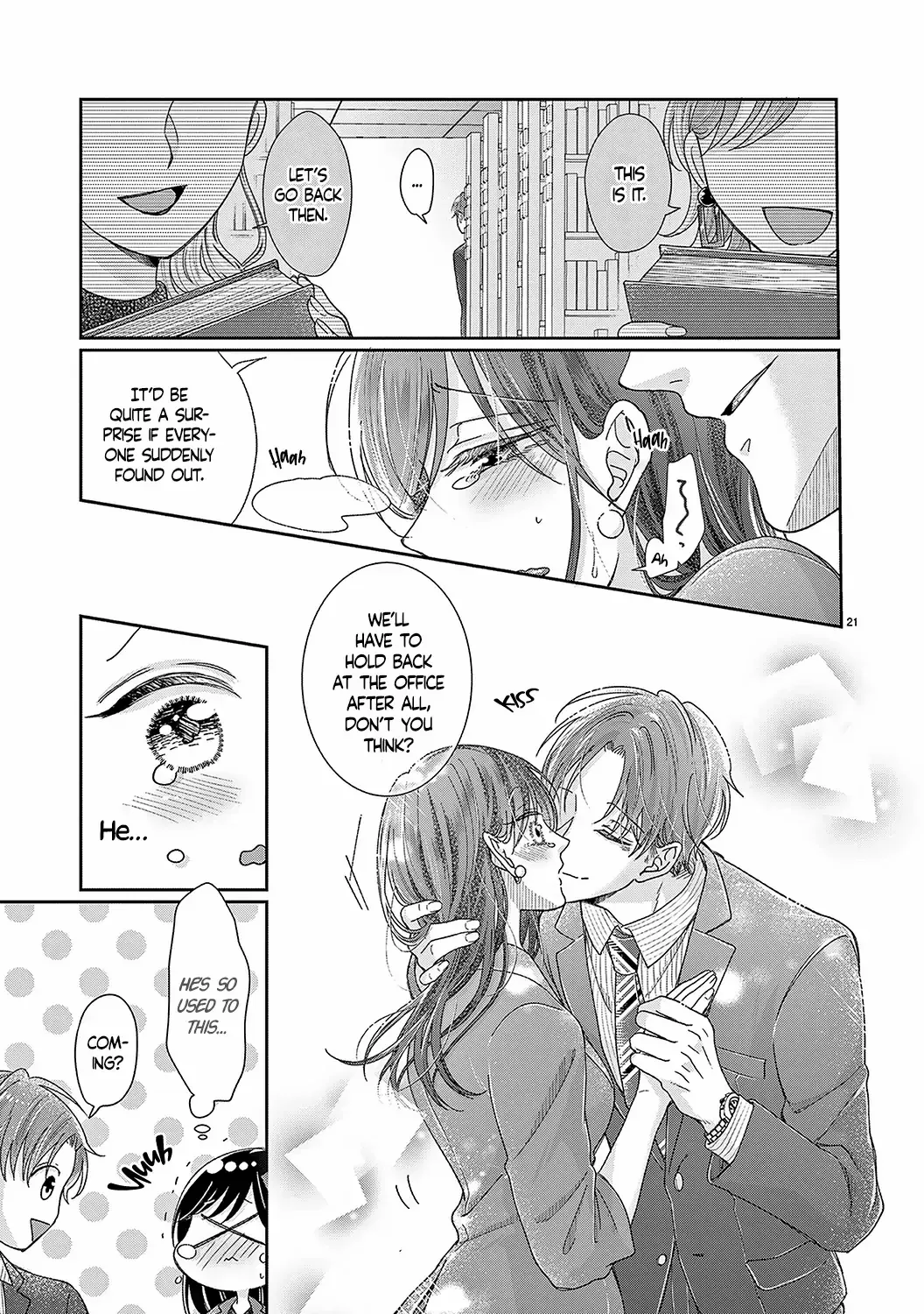 O Kuchi Ga Etchina Jakuten Datte, Raibaru No Eriito Douryou Ni Barete Shimaimashita Chapter 17 page 45 - MangaKakalot