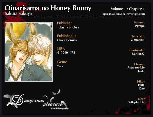 Oinarisama no Honey Bunny Chapter 1 page 3 - MangaKakalot