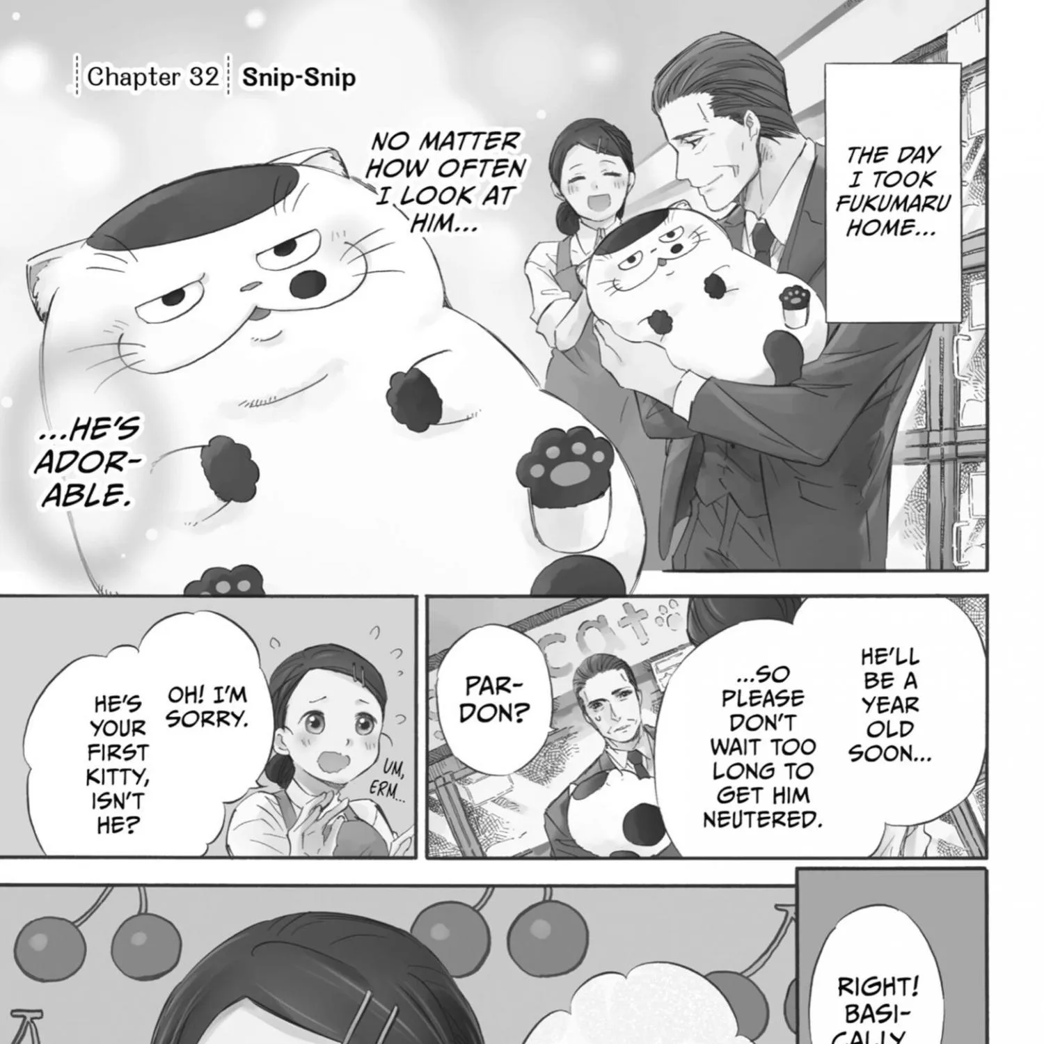 Ojisama To Neko Chapter 32 page 1 - MangaKakalot