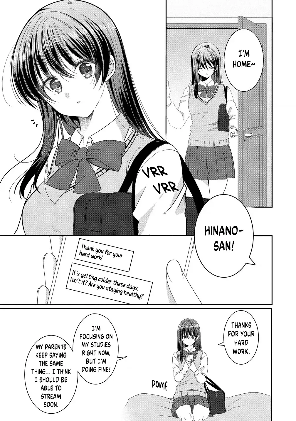 OL Vtuber to Oshi JK-chan Chapter 13 page 1 - MangaNato