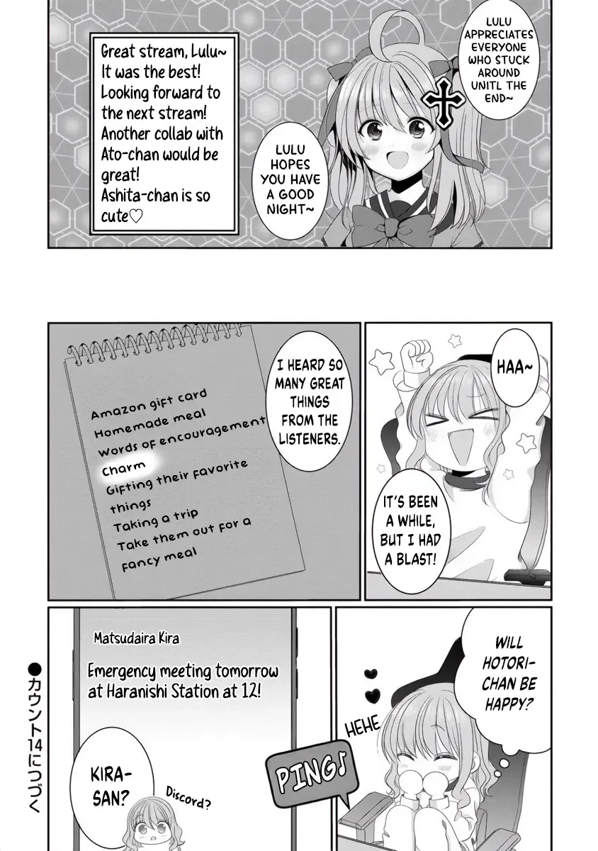 OL Vtuber to Oshi JK-chan Chapter 13 page 10 - MangaNato