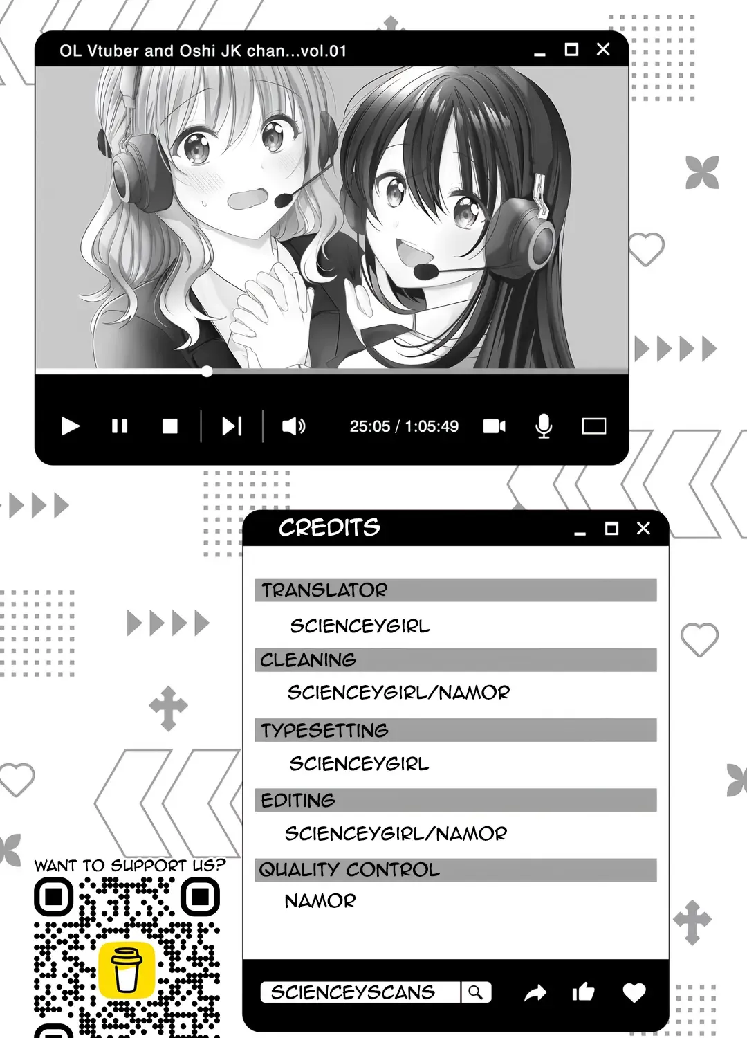 OL Vtuber to Oshi JK-chan Chapter 9 page 41 - MangaNato