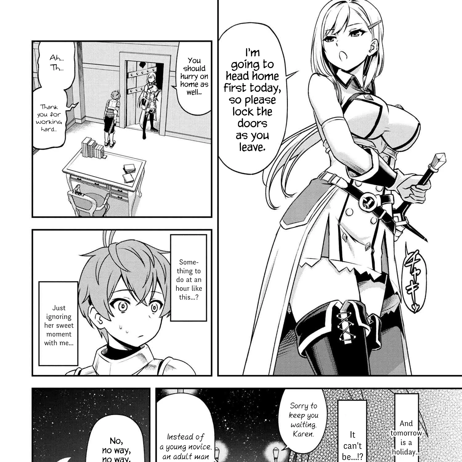 Older Elite Knight Is Cute Only In Front Of Me - Page 2