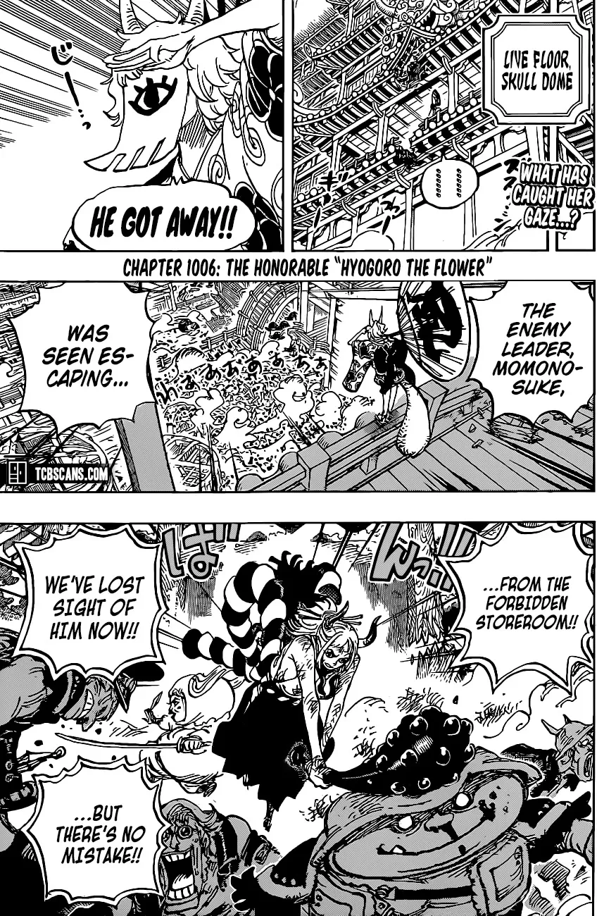 One Piece Chapter 1006 page 4 - MangaNato